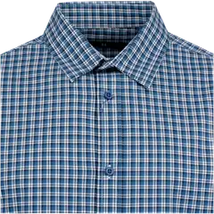 House miesten kauluspaita pikkuruutu 194H282510 - Blue small check - 3
