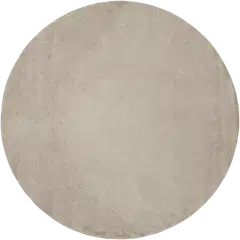 House nukkamatto Puffy pyöreä 130 cm kerma - 1