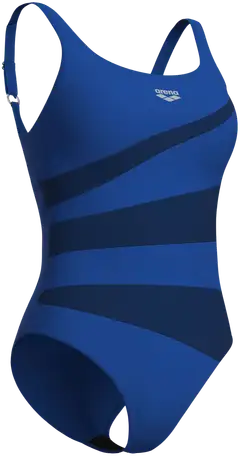arena naisten uimapuku Isabella Wing Back 010351870 - Bright Blue-Navy - 7