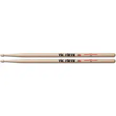 Vic Firth 5A rumpukapulat hikkoria. Pituus 40,6 cm, halkaisija 1,4 cm. - 1