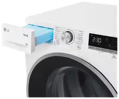 LG kuivausrumpu RH90V5AV7N 9kg valkoinen - 6