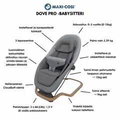 Maxi-Cosi Dove Pro sitteri Elegance Beige - 6