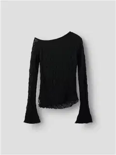 LMTD lasten pitsipaita - Black - 5