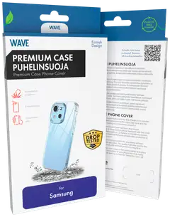 Wave Premium Case Puhelinsuoja, Samsung Galaxy S25 Edge 5G, Kirkas - 1