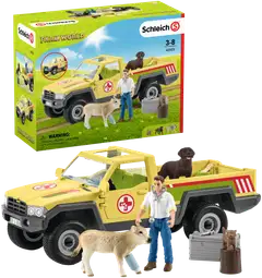 Schleich Eläinlääkärin käynti maatilalla leikkisetti - 2