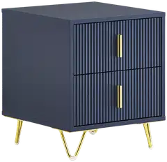 SoBuy yöpöytä tumman sininen FBT115-B - 3