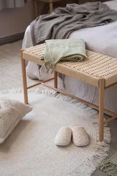 Fanni K Matto Laavu 160 cm luonnonvalkoinen - 7