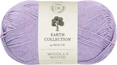 Novita lanka Woolly Wood 100 g mustikkamaito 730 - 1