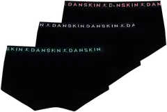 Danskin naisten hipsterit 210D332548 3-pack - BLACK - 2