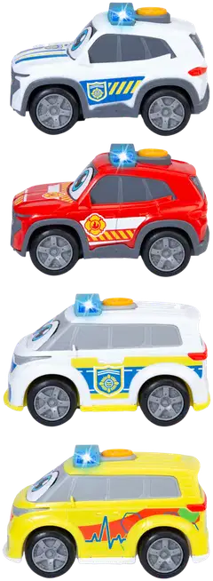 Dickie Toys ABC hälytysajoneuvot 12 cm valo- ja äänitehostein lajitelma - 4