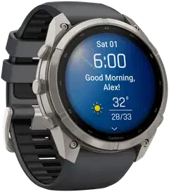 Garmin Fenix 9 Pro 51 mm titaani- ja grafiitinharmaa urheilukello - 6