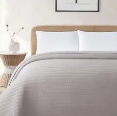 Home & Main päiväpeitto Waffle Jacq 260x260 cm beige - 4