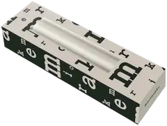 Marimekko luonnonvalkoinen kruunukynttilä 6kpl/24cm - 2