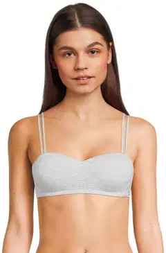 WKLY. naisten olkaimettomat rintaliivit 211W082662 - White melange - 1