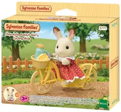 Sylvanian Families Suklaapuputyttö pyöräilemässä - 1