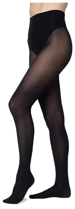 Norlyn naisten sukkahousut Comfy 50den - Black - 2