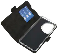 Wave Book Case, Honor 400 Pro, Musta - 4
