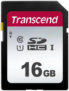 Transcend muistikortti 300S 16GB U1 SD - 1