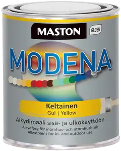 Maston maali Modena keltainen 1 l - 1