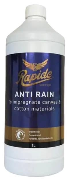 Rapide anti rain kylläste loimille ym. kangaspinnoille 1 l - 1