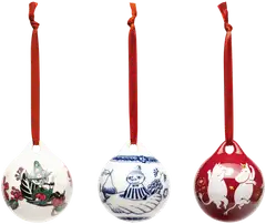 Moomin Arabia Finland vuosipallo Muumi 50 mm, 3kpl - 2