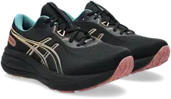 Asics Gel-Pulse 17 naisten Gore-Tex kenkä - BLACK/APRICOT CRUSH - 1