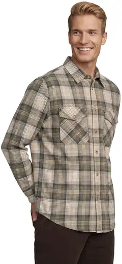 House miesten flanellipaita CYCLO® 194H382604 - Navy/Green Check - 1