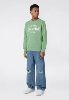 Champion lasten collegepusero - Green - 1