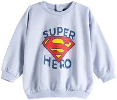 Warner Bros. vauvojen collegepusero Superman I278876 - Blue Light - 1