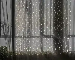 Finnlumor Valoverho Hurrikaani 400 microLED lämmin valkoinen 20 x 2 m - 1