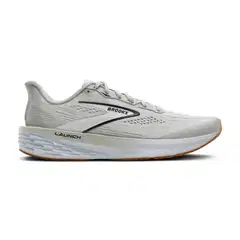Brooks miesten juoksukengät Launch 12 - Oyster/White/Phantom - 4