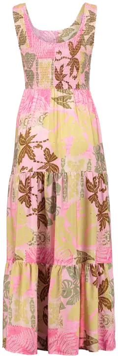 Hailys naisten mekko Gr44eta - 8293 pink berry palm leaf - 3