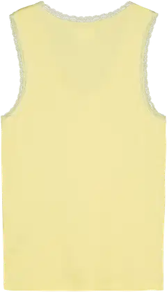 WKLY. naisten ribbitoppi 213W030123 - Wax yellow - 2