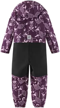 Reima lasten softshell-haalari Nurmes - Deep purple - 2