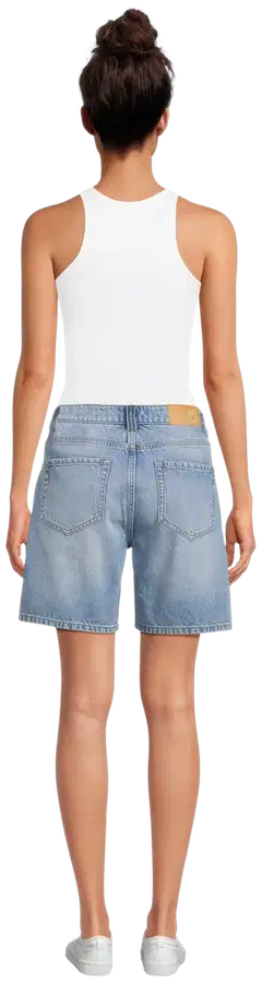 WKLY. naisten farkkushortsit Loose fit 222W000208 - Indigo - 3