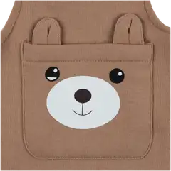 Ciraf vauvojen lappuhaalari Nalle 250B260110 - Warm taupe - 3