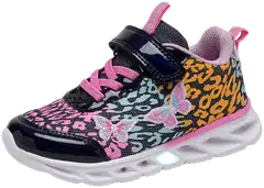 Zoey lasten vilkkulenkkarit Lindy 344630 - Black multicolored - 3