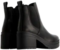 WKLY. naisten nahkanilkkurit Florence - BLACK - 3