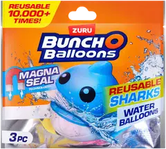 Bunch O Balloons uudelleenkäytettävät vesipallot hai 3 kpl - 4