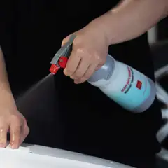 Maxshine RTS750-B kemikaalinkestävä ruiskupullo – 750 ml, musta, säädettävä suutin, ergonominen kahva, sopii vahvoille puhdistusaineille - 3