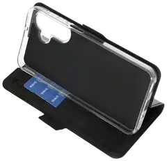 Wave Book Case, Samsung Galaxy A17 5G / Samsung Galaxy A17 4G, Musta - 5