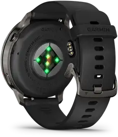 Garmin älykello Venu 4 – 45 mm, tummaharmaa, musta silikoniranneke - 8