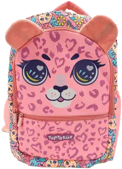 TopTrenz Reppu Peach Leopard korvilla - 1
