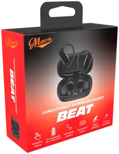 Macs langattomat open-ear nappikuulokkeet Beat musta - 2
