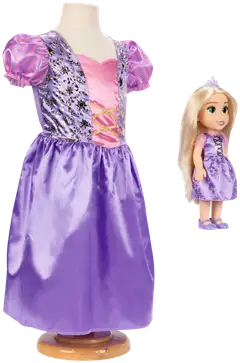 Disney Princess nukke ja mekko Rapunzel - 2