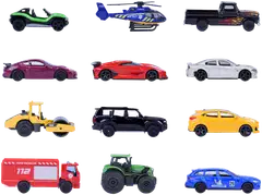 Majorette- Street Cars 12 ajoneuvon pakkaus, 1:64, 7,5 cm, die-cast - 4