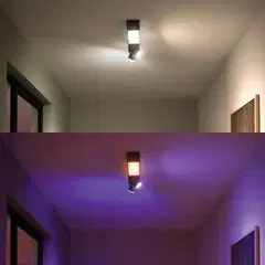 Philips Hue Centris -kattovalaisin kahdella kohdevalolla 11W 2000-6500K 1630LM musta - 5