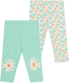 Ciraf vauvojen leggingsit Kukkaset 250B260457 2-pack - Multicolor - 1