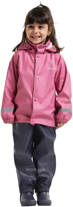Didriksons lasten sadeasu Slaskeman - Heather Pink - 3
