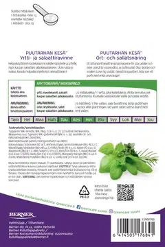 GreenCare Puutarhan KesäTM yrtti ja salaattiravinne 150 g - 2